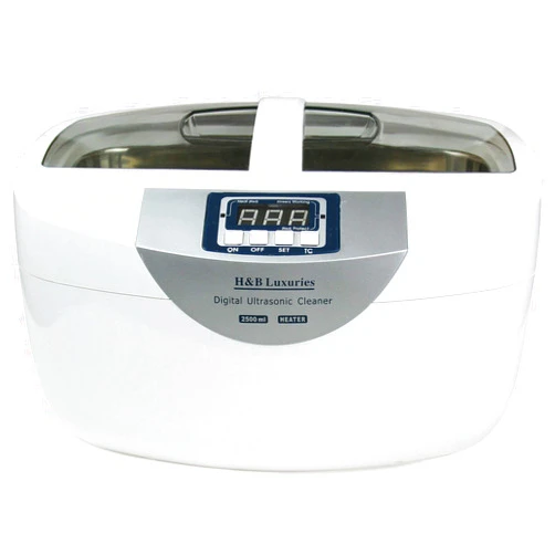 H&B Luxuries Industrial Grade Ultrasonic Cleaner 160 Watts 2.5 Liters with Heater for Gun Parts Carb Jewelry Dental