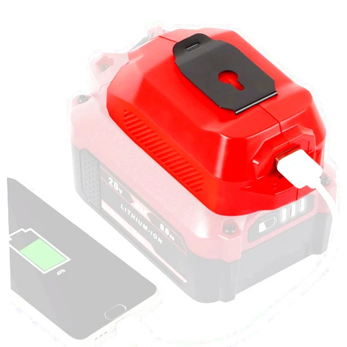 CaliHutt 【Multi-Function】 CaliHutt CMCB002B for Craftsman V20 Battery USB Adapter 20V MAX USB Power Source, Charger Converter for Craftsman 20V Batteries CMCB104 CMCB202 CMCB204 CMCB206 with Compact Design