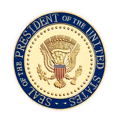 Fasmesk White House Challenge Coin - Premium Craftsmanship, Intricate Architectural Detail, Symbol of American History, Comes in Gift Box