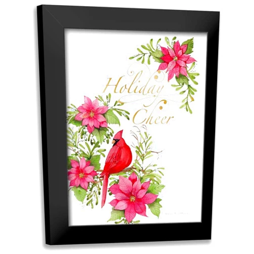 ArtDirect - McKenna, Kathleen Parr 15x18 Black Modern Framed Art Print Titled: Holiday Happiness V