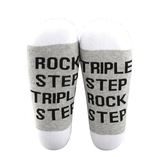 G2TUP Swing Dance Socks Swing Dancing Gifts Swing Dancer Gift Rock Step Triple Step Socks Lindy Hop Gift