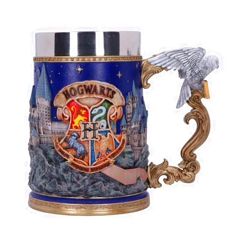 Nemesis Now Officially Licensed Harry Potter Hogwarts Collectible Tankard 15.5cm Blue