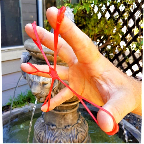FlexEx Hand Exerciser - 20 Pack Red - Medium Resistance, Made In USA