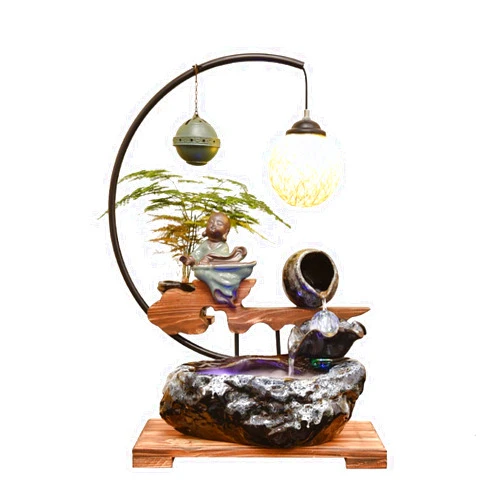 EVXOIJM Incense Burner Waterfall Ceramic Reflux Incense Burner Household Reflux Incense Cone Elegant Incense Burner Holder Aromatherapy Home Fragrance