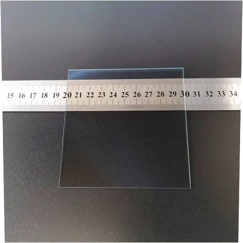Qunguan ITO Coated Conductive Glass Substrates 100mm×100mm Slides superconducting Low Resistance 7 ohm/sq (6 Pcs)