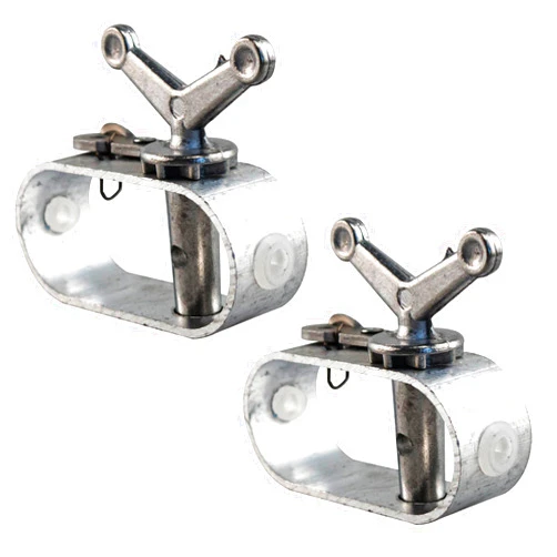 Lqwidyf Rope Cable Tightenner Swimming Pool Cover Winch Aluminum Cable Retractor,Aluminum Spring Ratchet Winch for Securing Round and Oval Swimming Pools,2 PCS