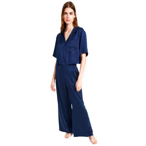 Lunya Women's Washable Silk High Rise Pant Set