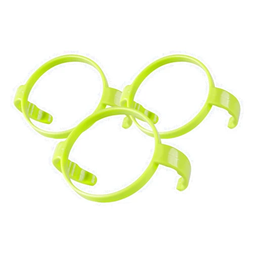 GOLOHO Compatible Baby Bottle Handle for Comotomo Bottles 8 oz & 5 oz, 3 Count, Green
