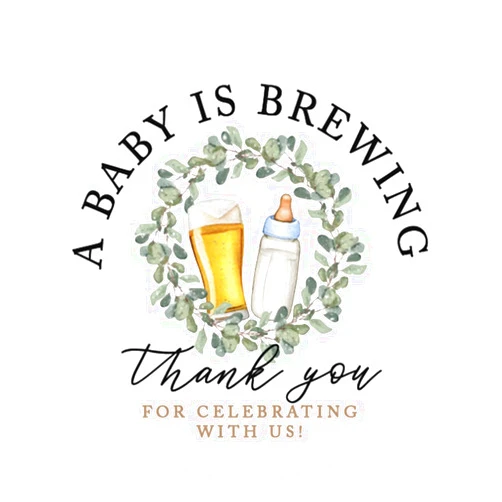 Andaz Press A Baby is Brewing Baby Shower Decorations, 2