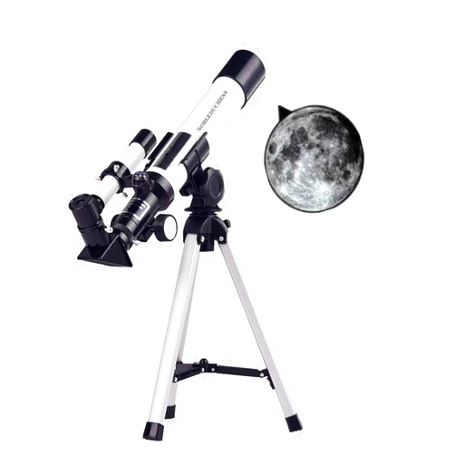 NOBLEDUCHESS Astronomical Telescope for Kids- Professional Stargazing HD Refractor Telescope 400mm Focal Length, High Magnification Astronomical Telescope to Observe Deep Space Stargazing