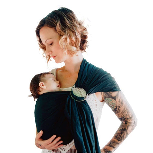 Nalakai Ring Sling Baby Carrier. Eco-Friendly, Soft Bamboo and Linen Baby Sling, Baby Wrap. Comfort, Style, and Giving Back - Carry Your Little One with Love