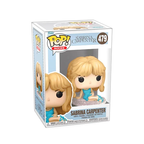 Epic Collectibles Pop Rocks - Sabrina Carpenter in Night Gown Vinyl Figure Bundled with Box Protector Compatible for Funko