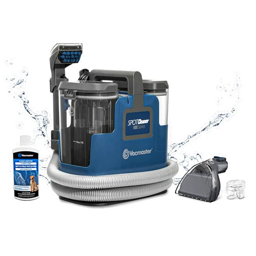 Vacmaster SCB301 400 Series Portable Carpet & Upholstery Spot Cleaner Machine, 15Kpa Power Suction with Versatile Tools for Pets, Area Rugs and Couches