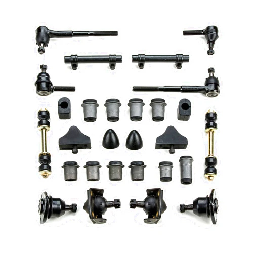 A-RESTO-PARTS Andersen Restorations Front End Suspension Rebuild Kit Compatible with Chevrolet Full Size OEM Spec Replacements (YEARS: 1955-1957 w/Idler Arm Bushings)