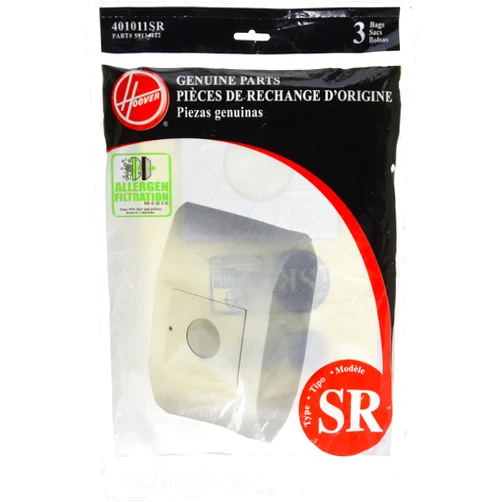 Hoover Paper Bag, Type Sr Duros Canister (Pack of 3)