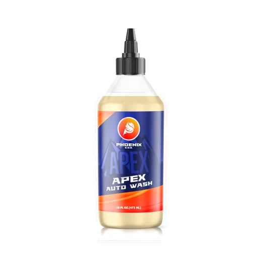 Phoenix E.O.D. Apex Auto Wash - 16oz - pH Neutral Soap - contains no dyes, fragrances, or “optical” additives - thick, highly lubricious suds that gently and effectively lift dirt and grime