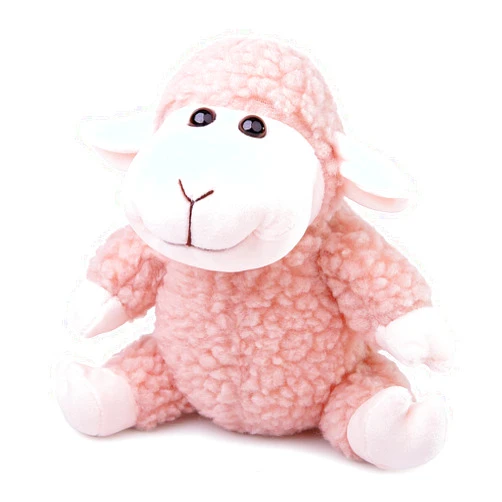 BABY FRANKIEZHOU Sheep Lamb Plush, Soft Cute Pink Lamb Plush Toy, Children's Sheep Plush Toys, Gifts Children Sitting Position 6.5inch…