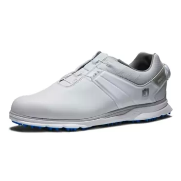 FootJoy Men's Pro|sl Boa Golf Shoe 11.5 Wide White/White/Light Blue