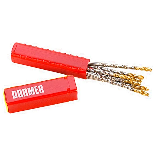 Eurotool Dormer Twist Drills, Size 53, Pack of 10 | DRL-227.53
