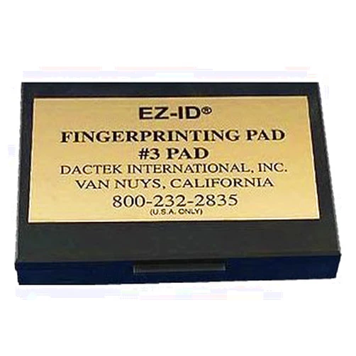 Dactek Fingerprint Pad for Roll Fingerprinting