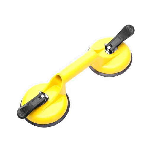 FCHO Glass Suction Cups Heavy Duty Aluminum Vacuum Plate Handle Glass Holder Hooks to Lift Large Glass/Tile Suction Cup Lifter/Moving Glass/Pad for Lifting/Dent Puller