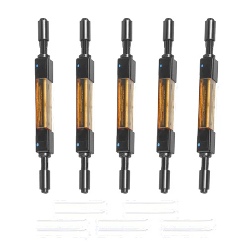 Fyboptwu -5pcs L925B Fiber Optic Quick Connector Fiber Optical Cold Fast Splicer Connector Bare Fiber Tail Fiber Rapid Connection for 0.25mm Bare Fiber or 0.9mm Pigtail