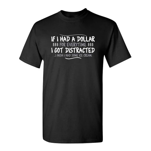 Feelin Good Tees Dollar for Everytime Graphic Novelty Sarcastic Funny T Shirt
