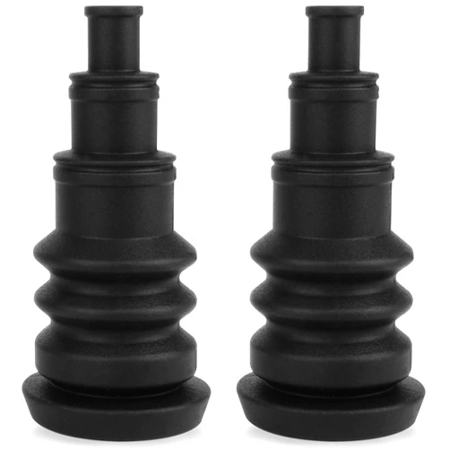 Mission Automotive Universal Firewall Boot Pack of 2, For Wire Bundles 3/8