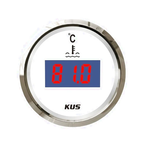 KUS Digital Water Temp Temperature Gauge Meter 25-120℃ 52MM(2