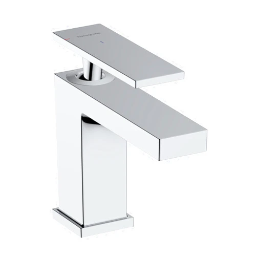 hansgrohe Tecturis E Modern 1-Handle 1-Hole 5-inch Tall Bathroom Sink Faucet in Chrome, 73002001