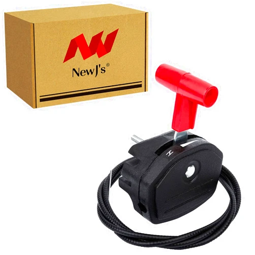 NewJ's Universal Lawn Mower Throttle Cable Lever Throttle Switch Control Handle Kit Fit for Lawnmower Garden