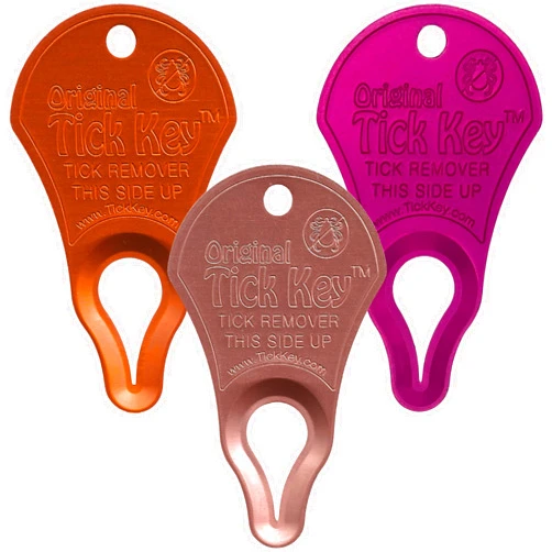 The Tick Key Original Tick Key for Tick Removal 3 Pack (Multi Color)
