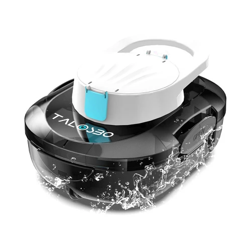 TALOSBO S1 PRO Cordless Pool Vacuum – Powerful Robotic Cleaner for Above-Ground Pools up to 1076 Sq.ft, 120-Min Runtime, 2.5H Fast Charging, Smart Auto-Parking Design