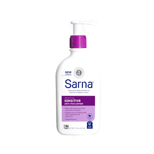 Sarna Sensitive Itch Relief Fragrance Free Lotion, 7.5 Fl. Oz.