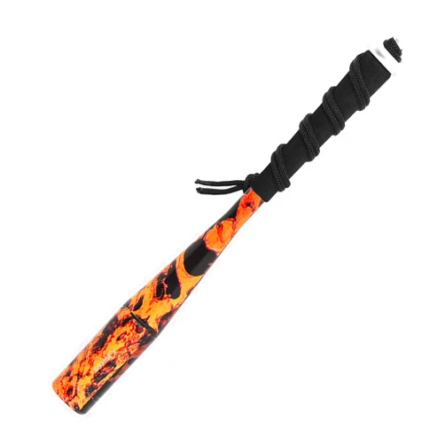 SAMSFX Fishing 9.5in Priest Fish Whacker Fish Bat, Metal Fish Whacker Fly Fishing Solid Club Tool