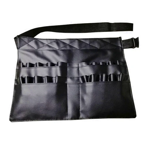 SIMBAE Makeup Brush Holder Makeup Brush Waist Bag Holder Cosmetic Bag Multi Pockets Make-Up Tool Waist Pouch with Adjustable Belt