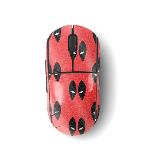 MIGHTY SKINS MightySkins Glossy Glitter Skin Compatible with Logitech G Pro Wireless Gaming Mouse - Dead Eyes Pool | Protective, Durable High-Gloss Glitter Finish | Easy to Apply