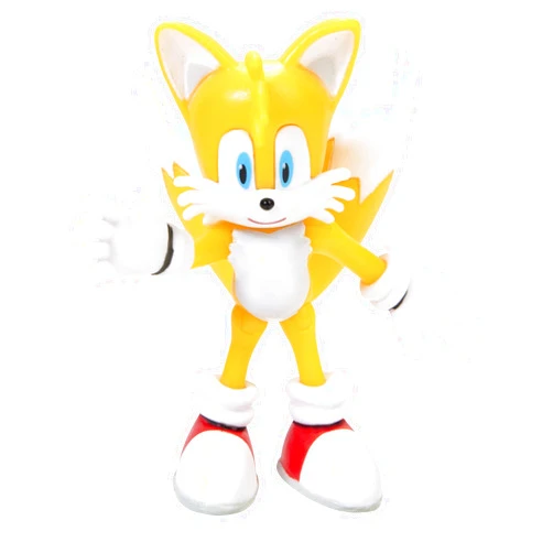 Sonic The Hedgehog 2.5-Inch Action Figure Modern Tails Collectible Toy for age 3 and up
