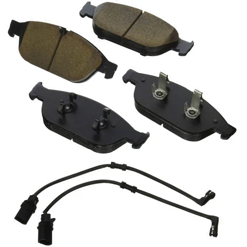 Akebono EUR1549 Euro Ultra Premium Ceramic Disc Brake Pad Kit, GREY