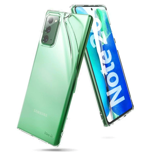 Ringke Air Compatible with Galaxy Note 20 Case 5G, Thin Flexible Shockproof TPU Phone Case - Clear Transparent