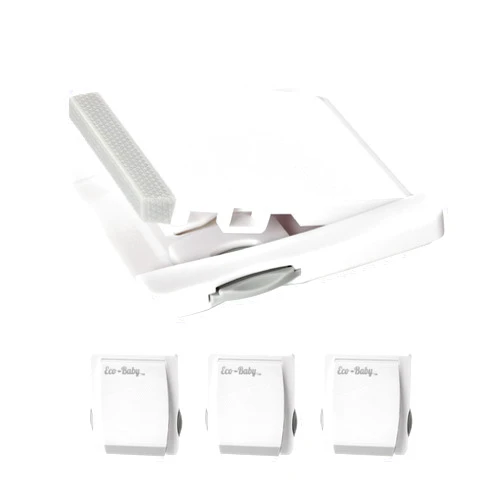 Eco-Baby Sliding Door Lock, 4 Pack Child Proof Safety Window Locks for Glass Doors