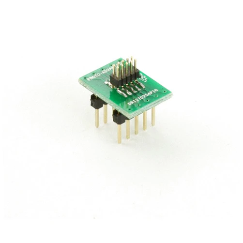 Chip Quik (Qty 2) Proto-Advantage DR127D254P10M Dual Row 1.27mm Pitch 10-Pin Male Header to DIP-10 Adapter