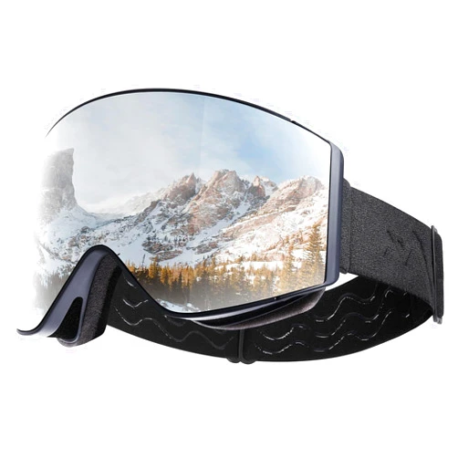 WEIERYA Ski Goggles OTG, Anti Fog Snow Snowboard Sport Goggles Over Glasses For Men Women Youth, UV Protection