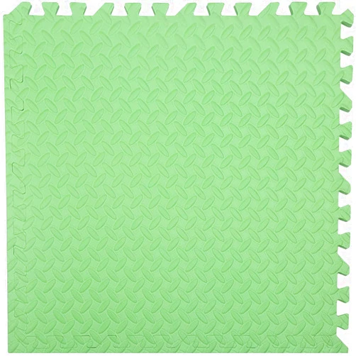 Jootoo Interlocking Foam Tiles,Foam Floor Tiles,Thickened Soft Puzzle Floor Mats Perfect for Floor Protection, Garage, Gym, 60x60x2.5cm (Color : Green, Size : 16PCS), 231271