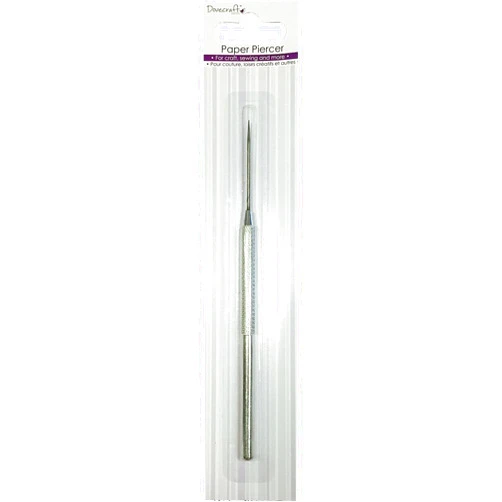 Dovecraft Essentials-Crafting Tools-Premium, Ultimate Paper Piercer, Silver