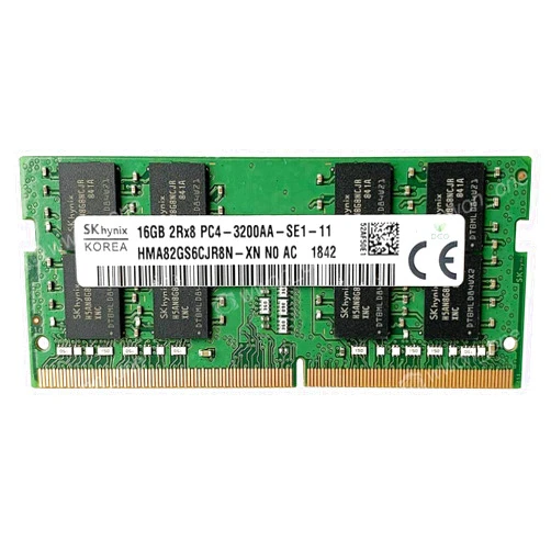 MCPNAND SK Hynix HMA82GS6CJR8N-XN 16GB DDR4 3200 16GB 2Rx8 PC4-3200AA-SE1-11 for Laptop