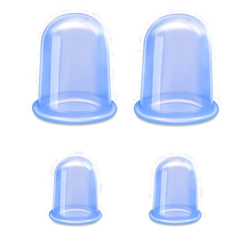 SHKIBY Silicone Cupping Therapy Sets, Anti Cellulite Cup Massager - Vacuum Suction Cup for Cellulite Treatment - Amazing Cellulite Remover