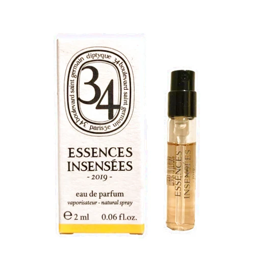Diptyque 34 Essences Insensees 2019 Perfume .06 oz Travel Size