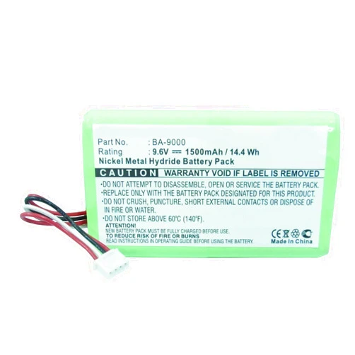 Synergy Digital Printer Battery, Compatible with Brother BA-9000 Printer, (Ni-MH, 9.6V, 1500 mAh) Ultra High Capacity, Replacement for Brother BA-9000 Battery