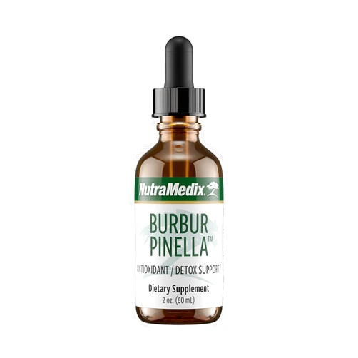 NutraMedix Burbur-Pinella Brain Health Supplements for Adults - Combat Brain Fog & Promote Nerve Support - Aid A Healthy Full Body Detox Cleanse - Bioavailable Liquid Format (2 oz / 60 ml)